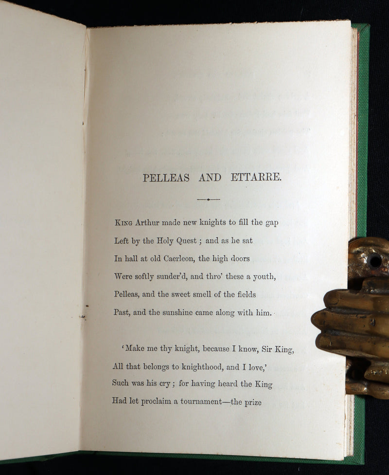 1870 First Edition - Legend of King Arthur, The Holy Grail by Alfred Tennyson