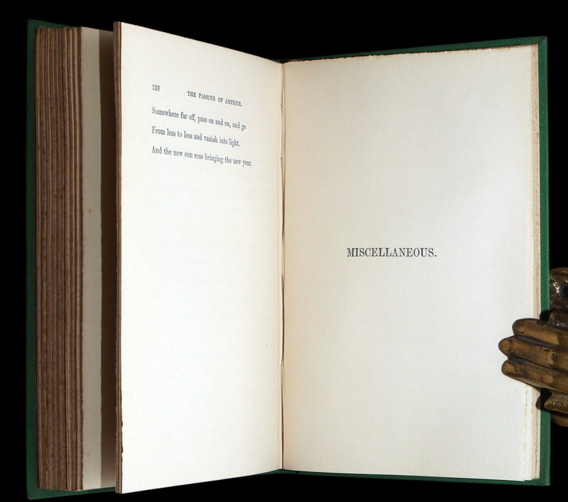 1870 First Edition - Legend of King Arthur, The Holy Grail by Alfred Tennyson