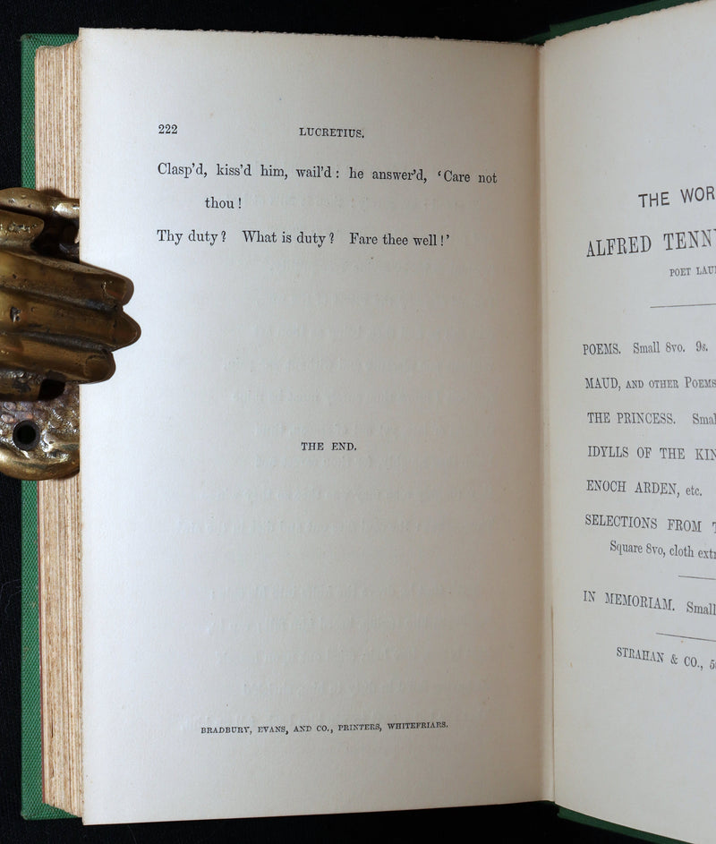 1870 First Edition - Legend of King Arthur, The Holy Grail by Alfred Tennyson