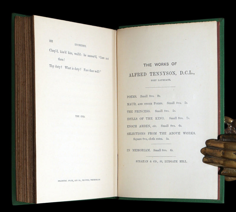 1870 First Edition - Legend of King Arthur, The Holy Grail by Alfred Tennyson