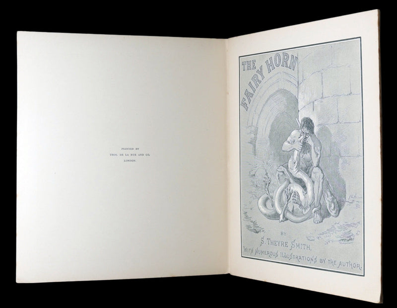 1890 Scarce Book - The Fairy Horn Illustrated by S. Theyre Smith