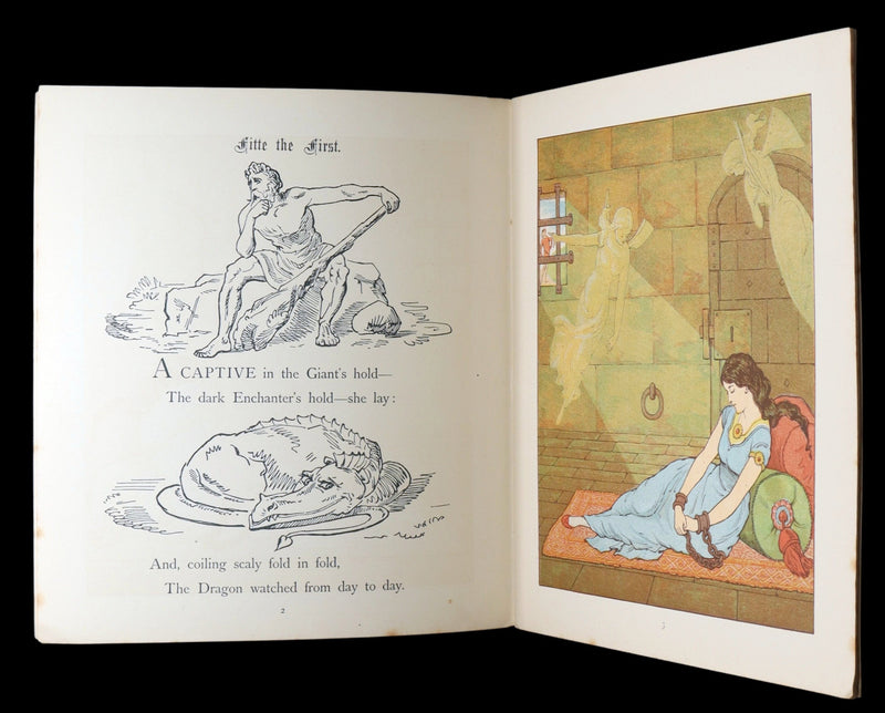 1890 Scarce Book - The Fairy Horn Illustrated by S. Theyre Smith