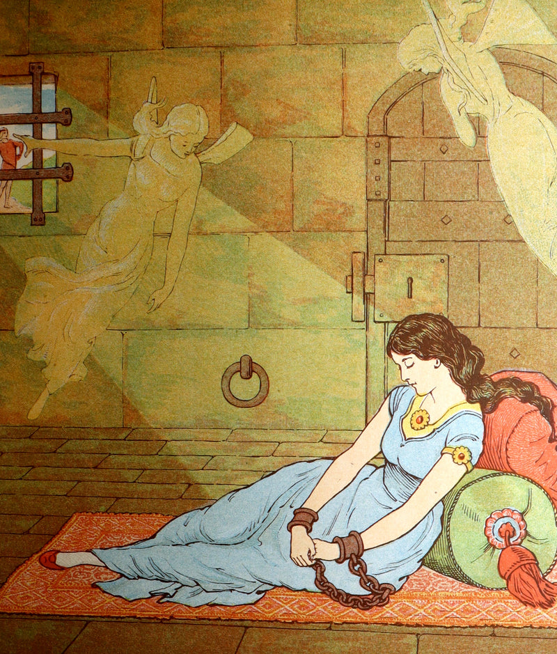 1890 Scarce Book - The Fairy Horn Illustrated by S. Theyre Smith