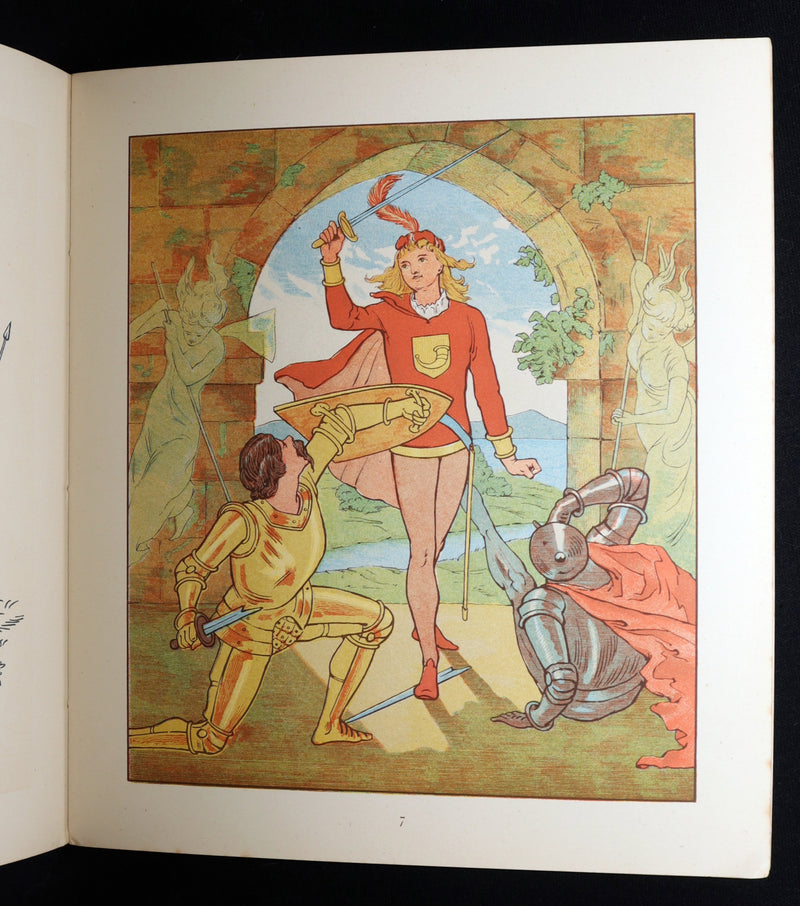 1890 Scarce Book - The Fairy Horn Illustrated by S. Theyre Smith