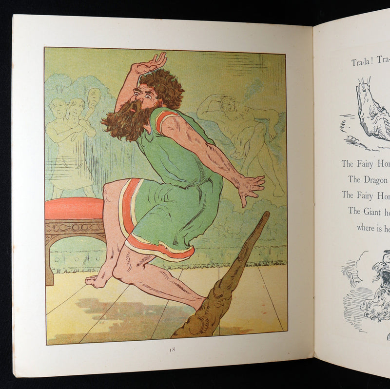 1890 Scarce Book - The Fairy Horn Illustrated by S. Theyre Smith