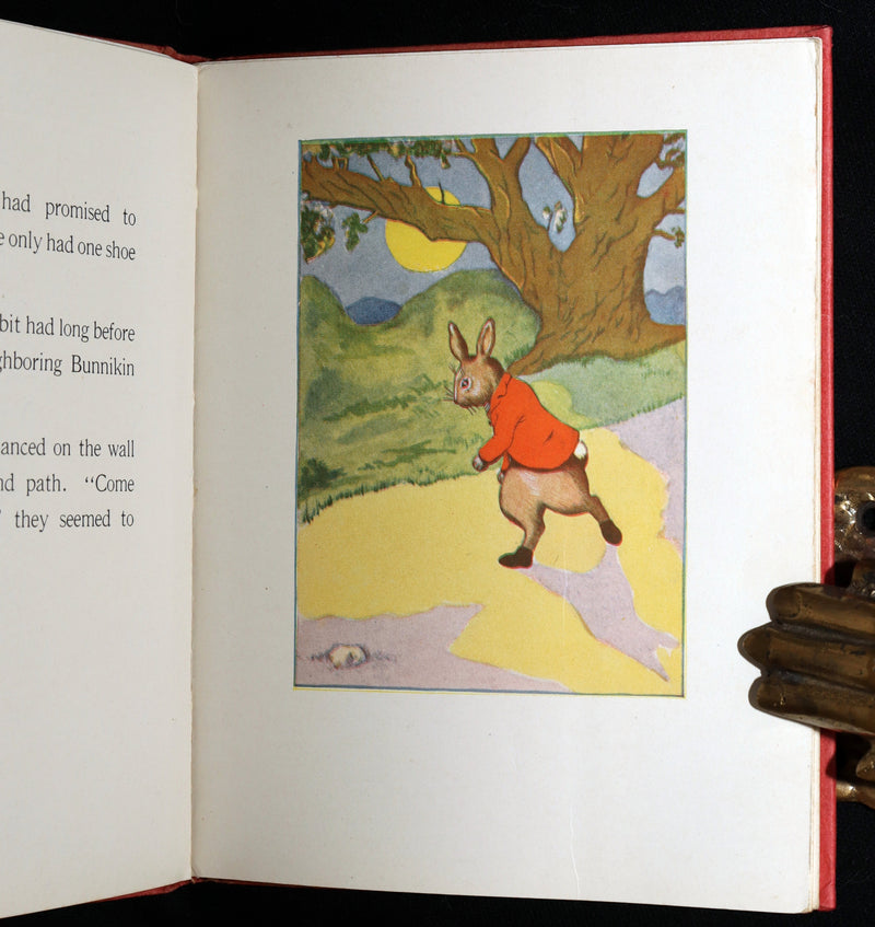 1921 Rare First Edition - Peter Rabbit and the Fairies by Alma & Richard Hudson