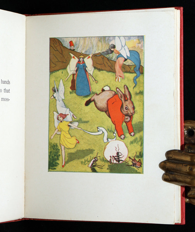 1921 Rare First Edition - Peter Rabbit and the Fairies by Alma & Richard Hudson