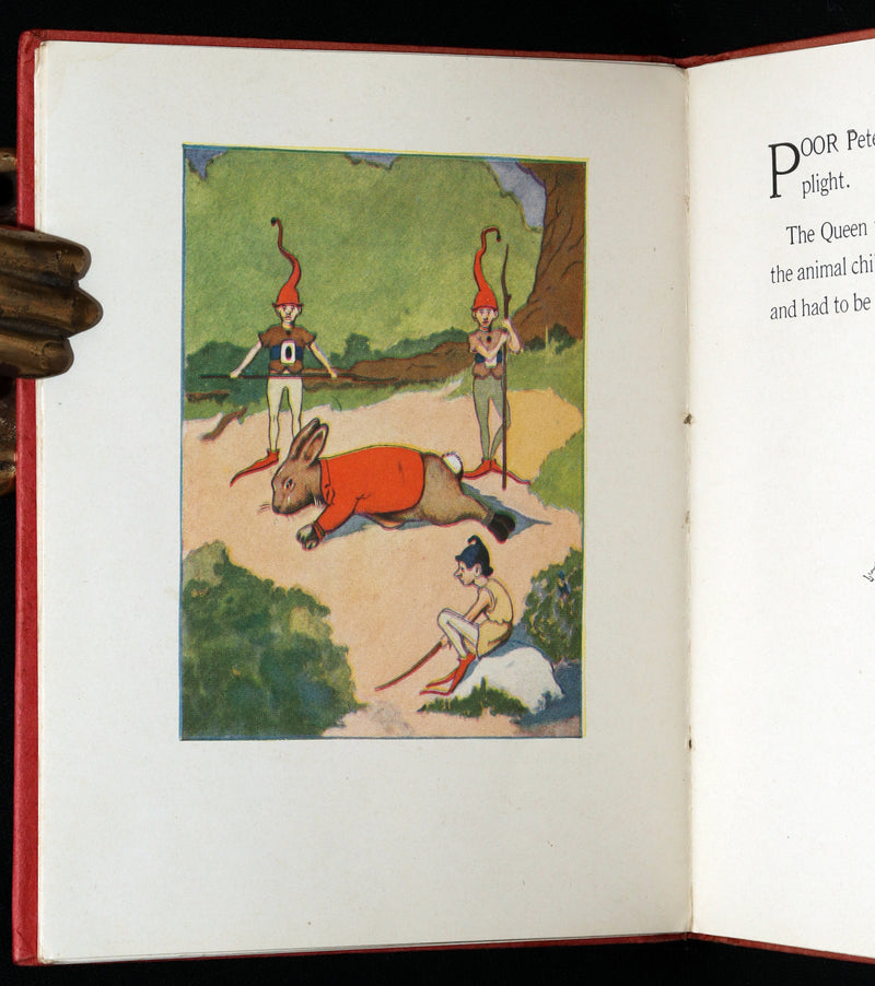 1921 Rare First Edition - Peter Rabbit and the Fairies by Alma & Richard Hudson