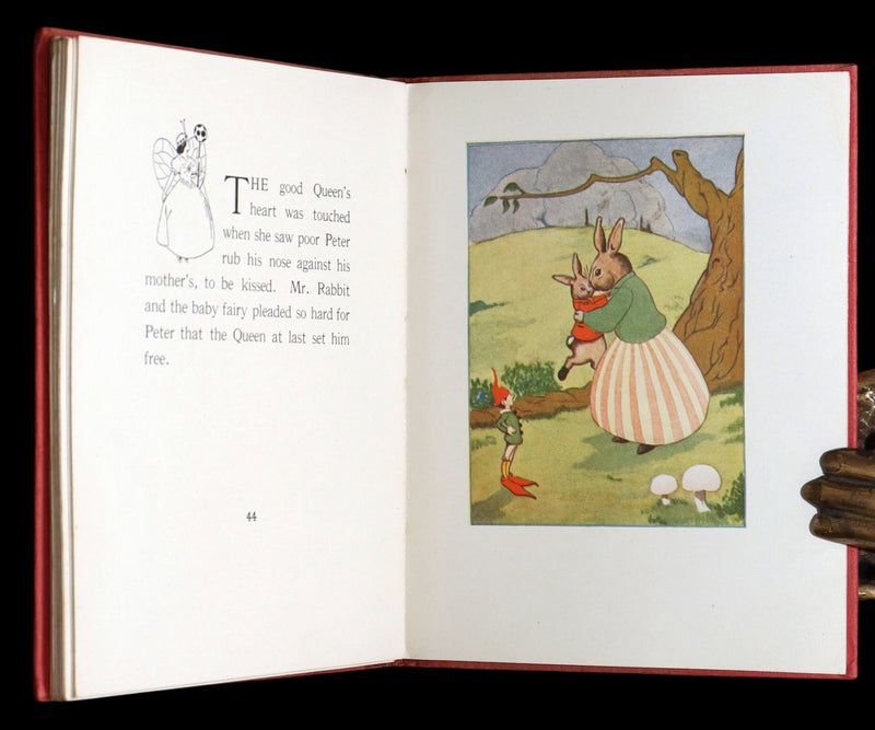 1921 Rare First Edition - Peter Rabbit and the Fairies by Alma & Richard Hudson