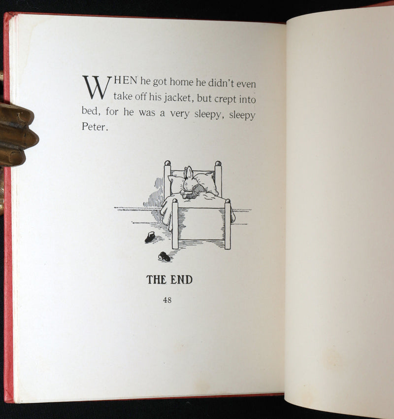 1921 Rare First Edition - Peter Rabbit and the Fairies by Alma & Richard Hudson