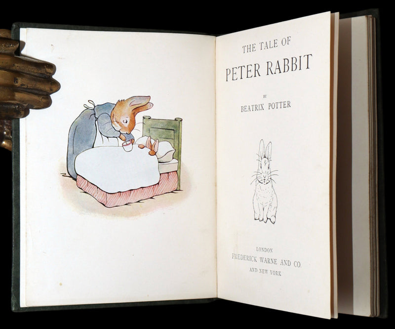 1904 Rare Early Printing- The Tale of Peter Rabbit illustrated by Beatrix Potter