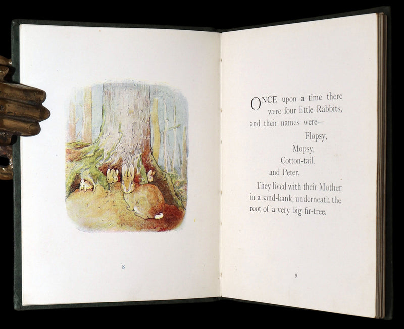1904 Rare Early Printing- The Tale of Peter Rabbit illustrated by Beatrix Potter