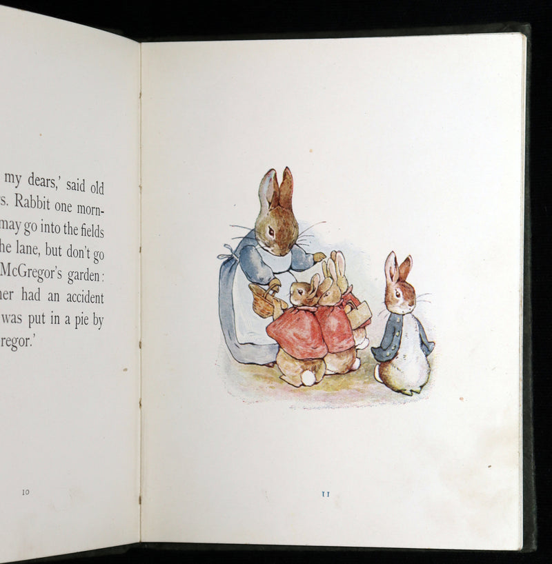 1904 Rare Early Printing- The Tale of Peter Rabbit illustrated by Beatrix Potter