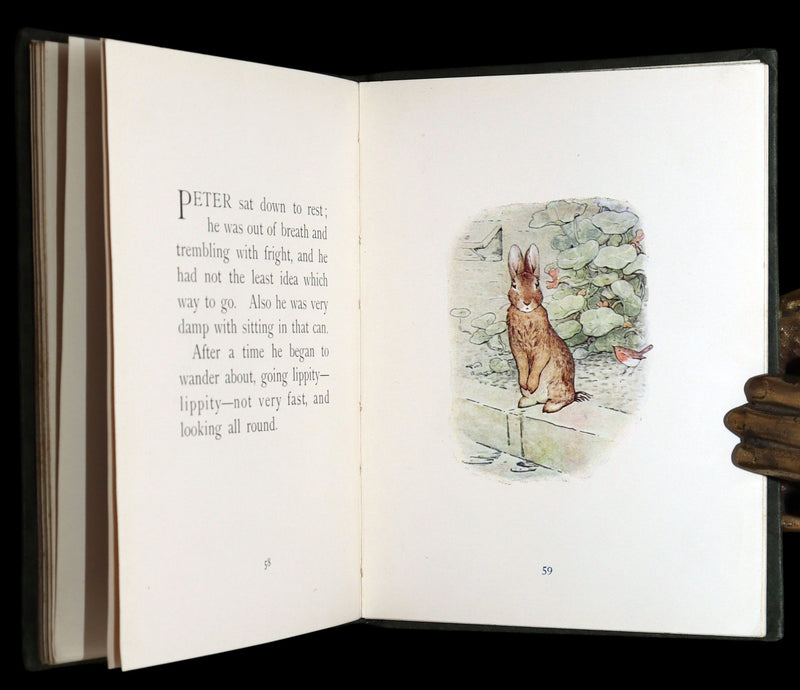 1904 Rare Early Printing- The Tale of Peter Rabbit illustrated by Beatrix Potter