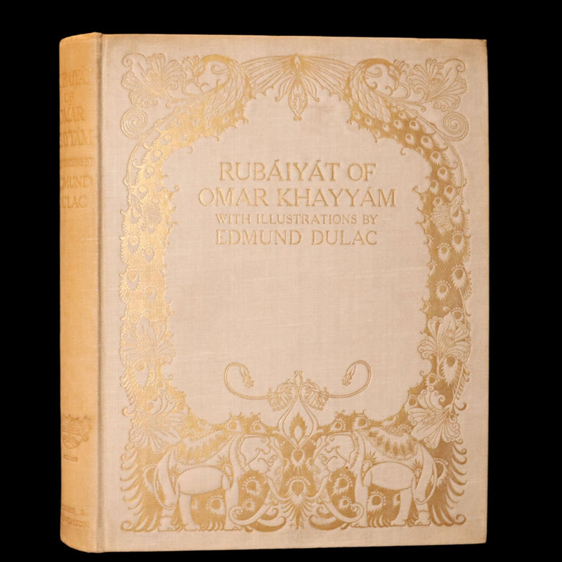 1909 Rare First Edition - Rubaiyat of Omar Khayyam Illustrated By Edmund Dulac