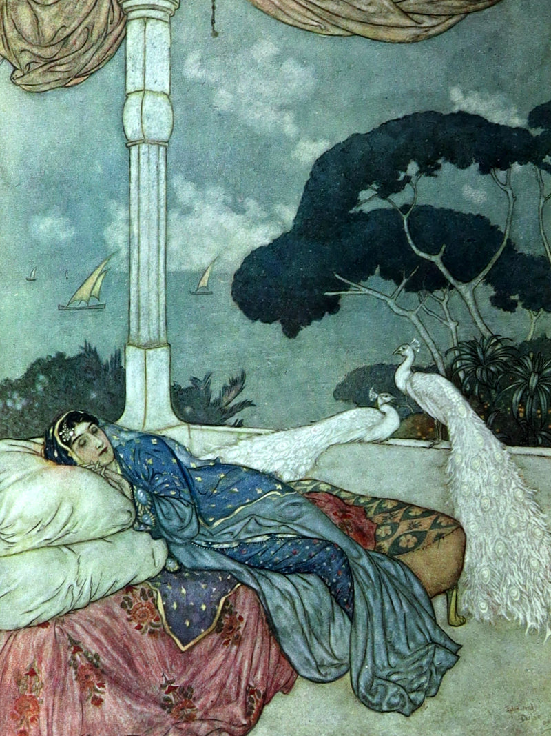 1909 Rare First Edition - Rubaiyat of Omar Khayyam Illustrated By Edmund Dulac