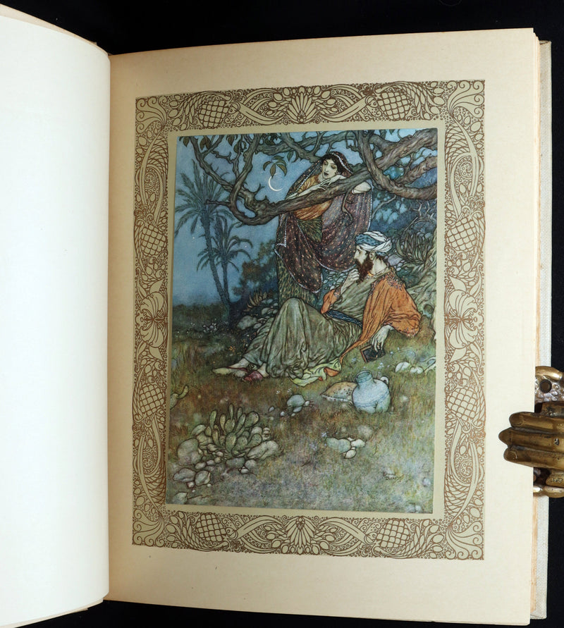 1909 Rare First Edition - Rubaiyat of Omar Khayyam Illustrated By Edmund Dulac