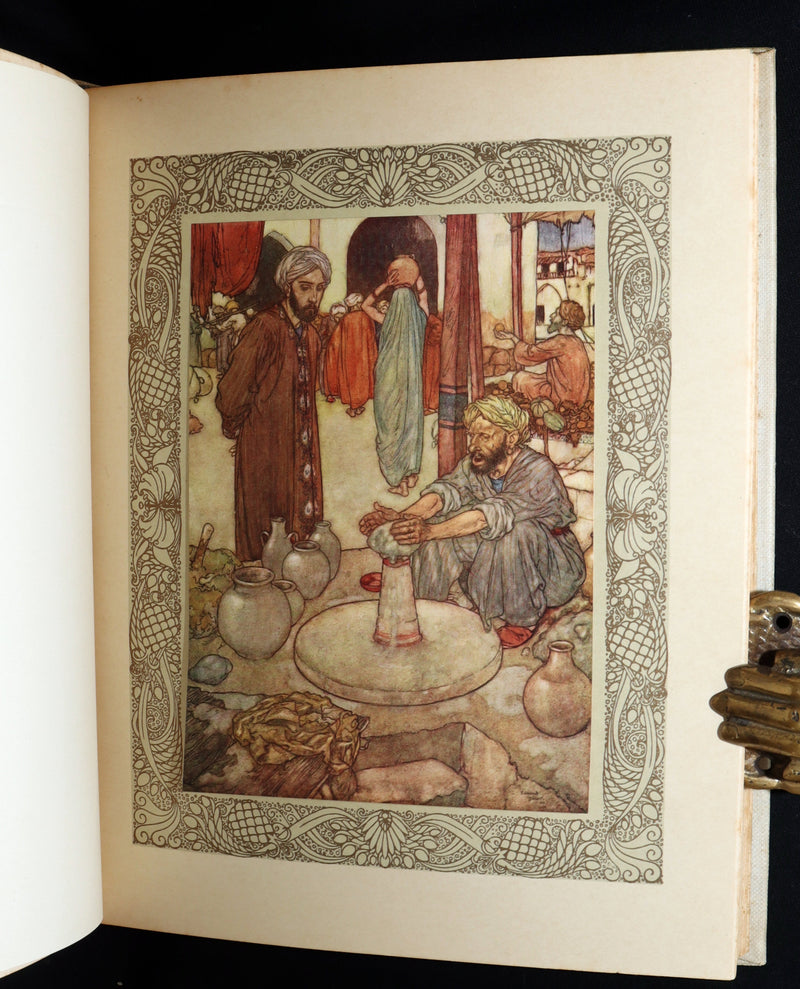1909 Rare First Edition - Rubaiyat of Omar Khayyam Illustrated By Edmund Dulac