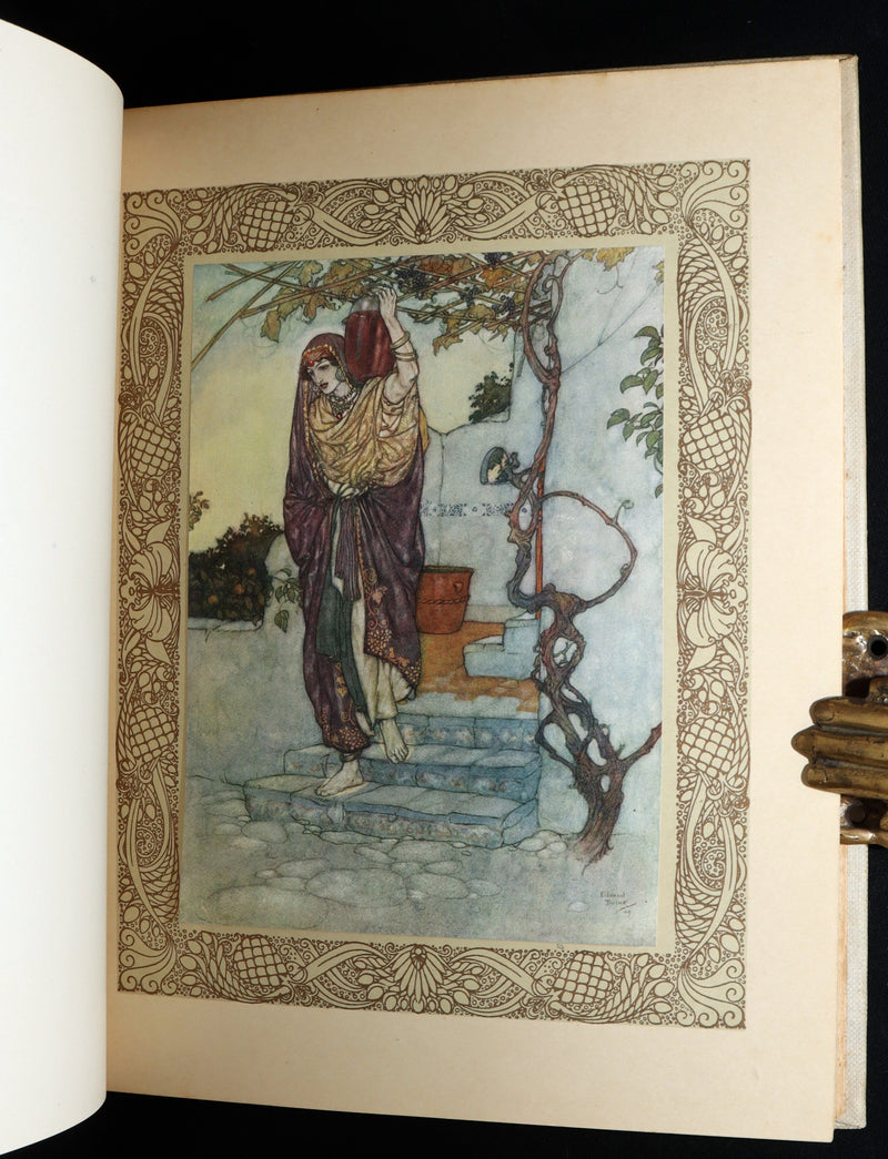 1909 Rare First Edition - Rubaiyat of Omar Khayyam Illustrated By Edmund Dulac