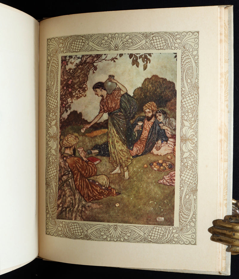 1909 Rare First Edition - Rubaiyat of Omar Khayyam Illustrated By Edmund Dulac