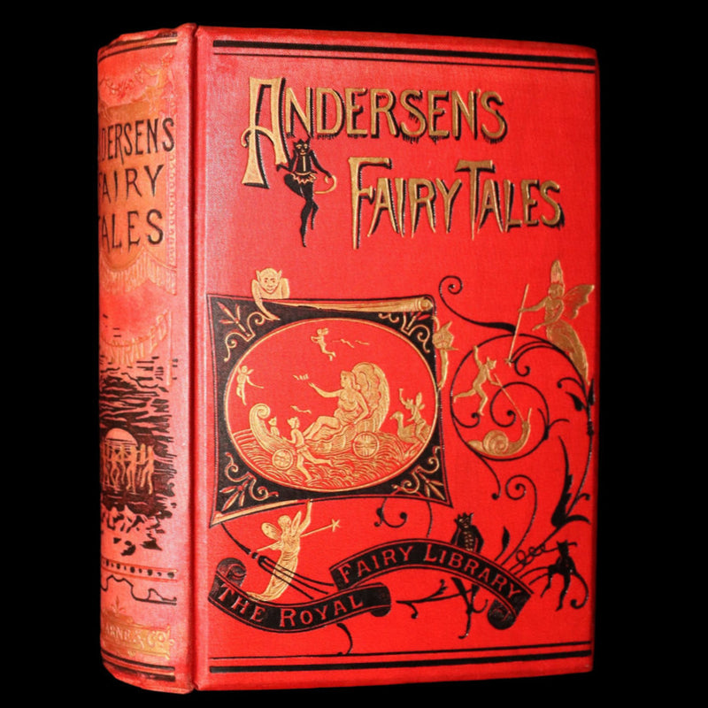 1890 Rare Book - Hans Andersen's Fairy Tales, Illustrated