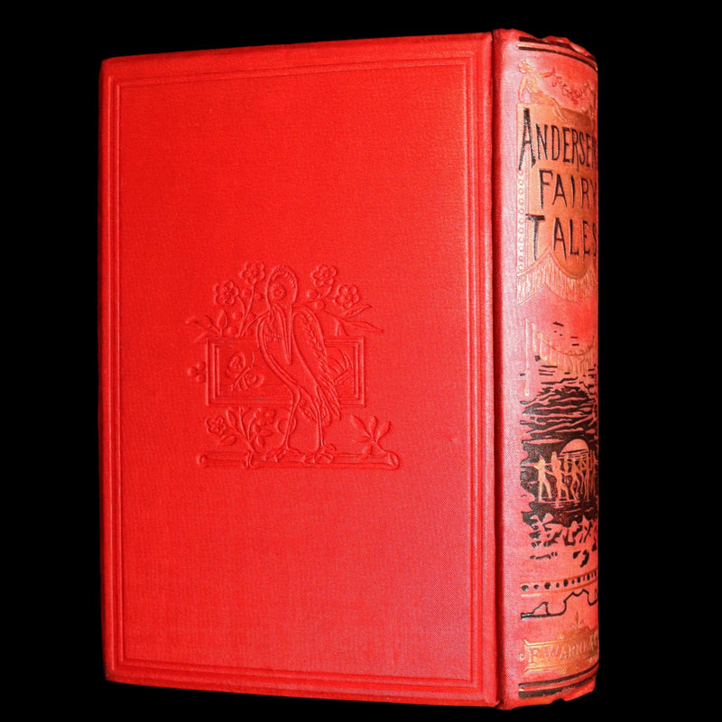 1890 Rare Book - Hans Andersen's Fairy Tales, Illustrated