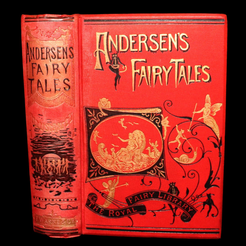 1890 Rare Book - Hans Andersen's Fairy Tales, Illustrated