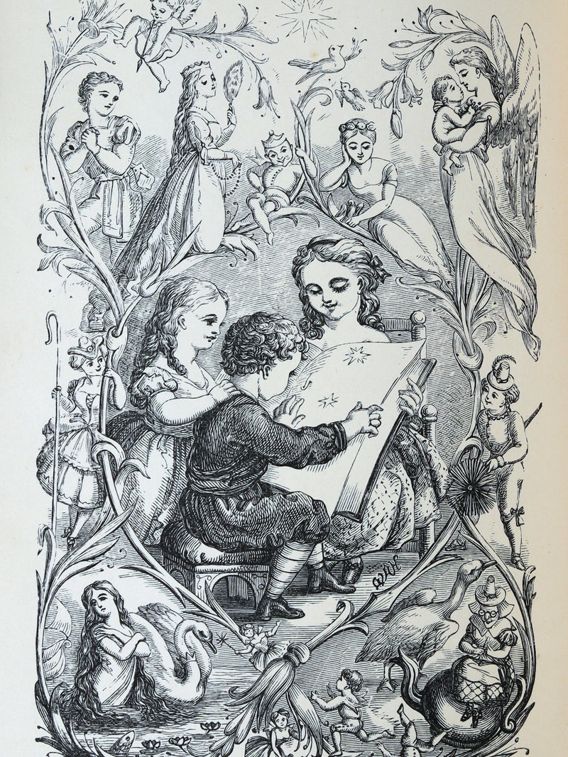 1890 Rare Book - Hans Andersen's Fairy Tales, Illustrated
