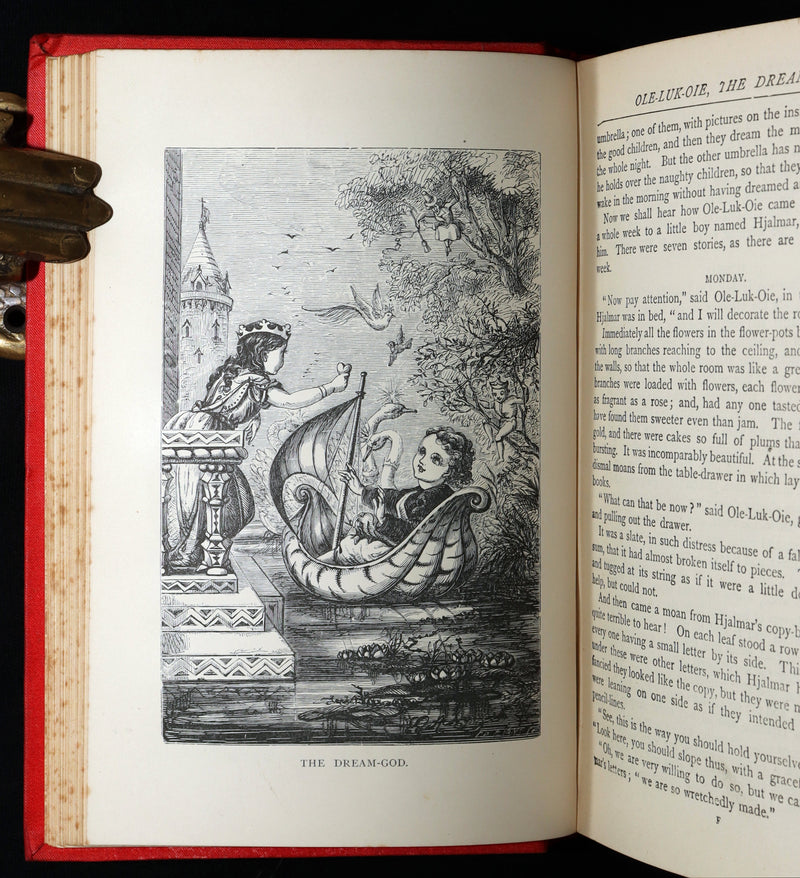1890 Rare Book - Hans Andersen's Fairy Tales, Illustrated