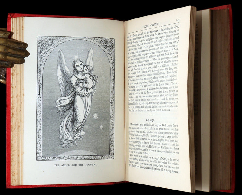 1890 Rare Book - Hans Andersen's Fairy Tales, Illustrated