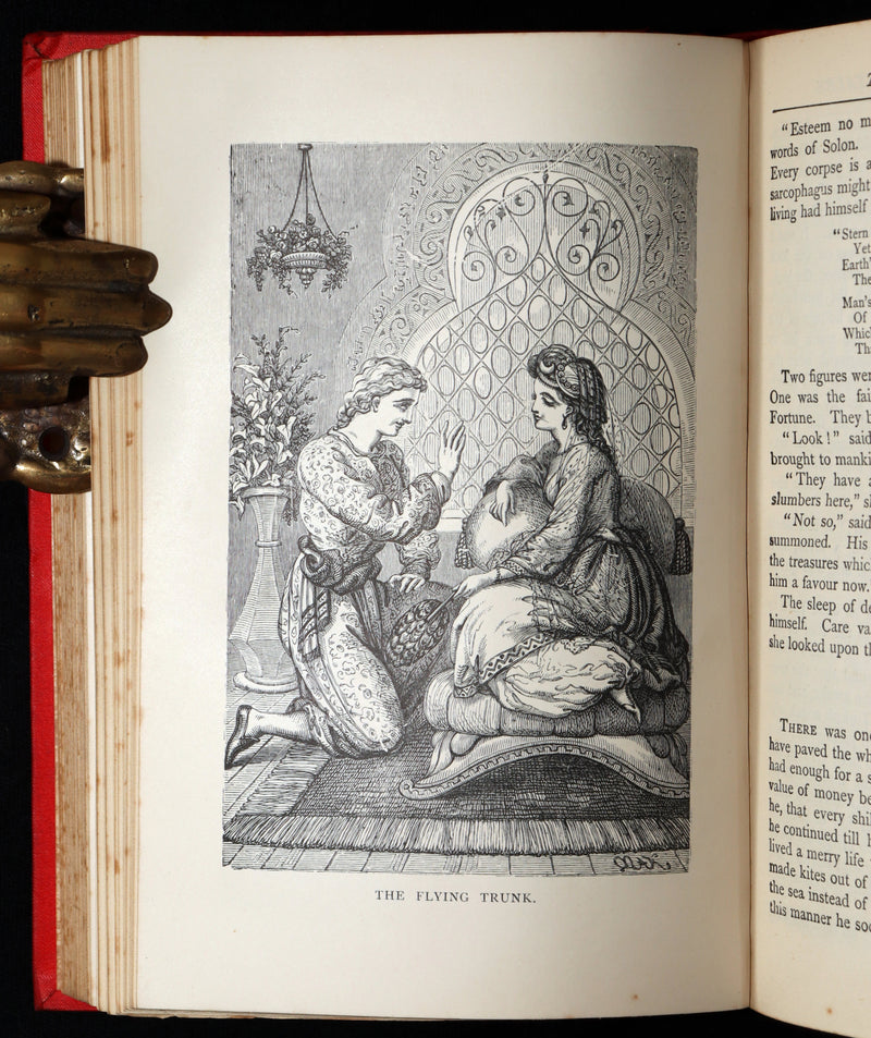 1890 Rare Book - Hans Andersen's Fairy Tales, Illustrated