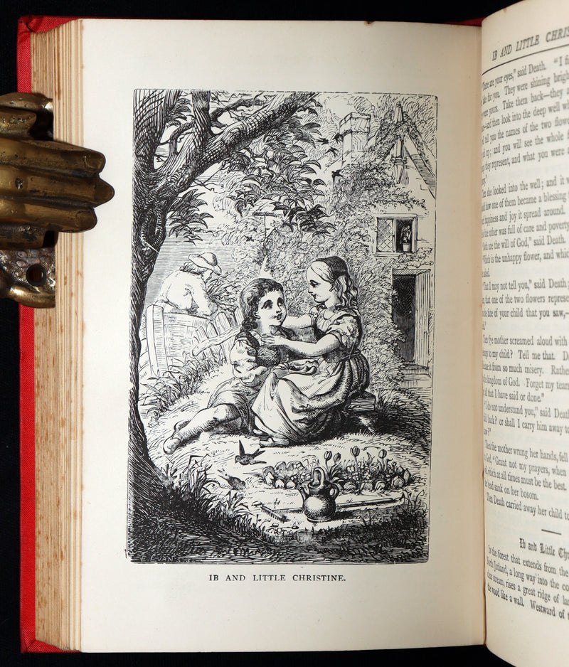 1890 Rare Book - Hans Andersen's Fairy Tales, Illustrated