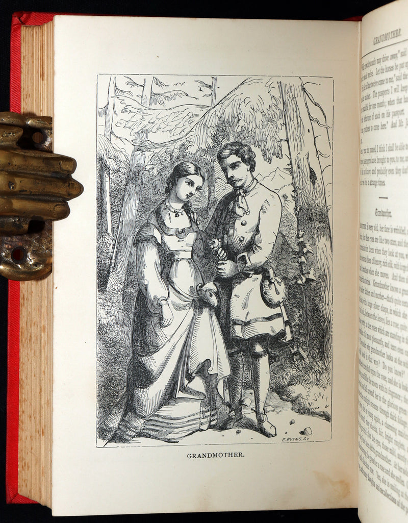 1890 Rare Book - Hans Andersen's Fairy Tales, Illustrated