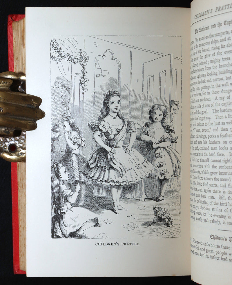 1890 Rare Book - Hans Andersen's Fairy Tales, Illustrated