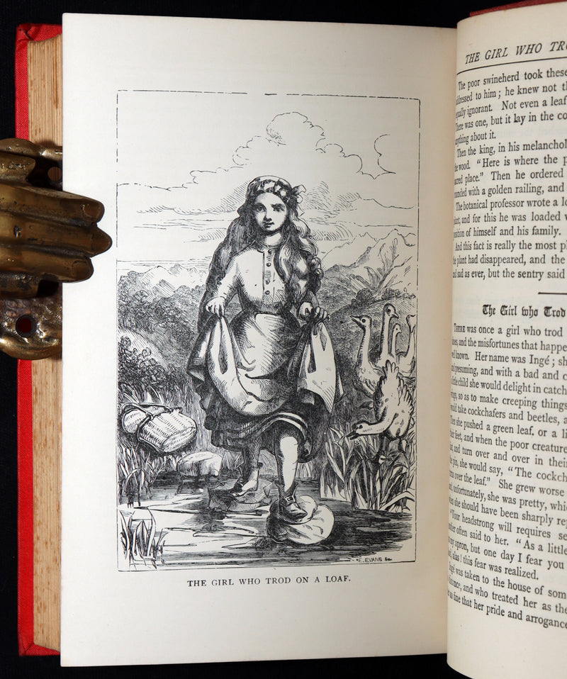 1890 Rare Book - Hans Andersen's Fairy Tales, Illustrated