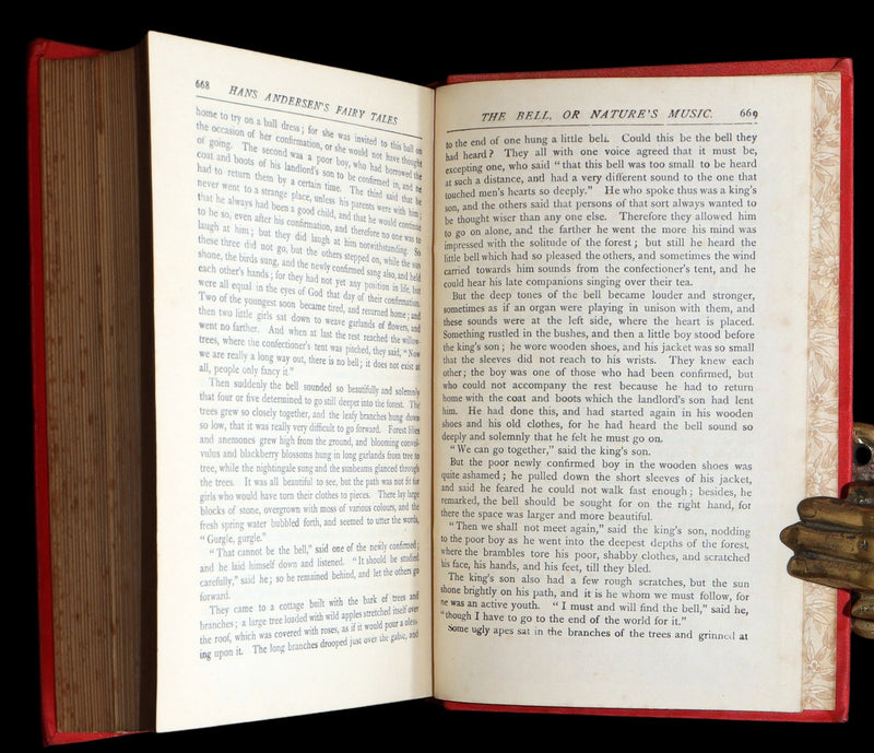1890 Rare Book - Hans Andersen's Fairy Tales, Illustrated