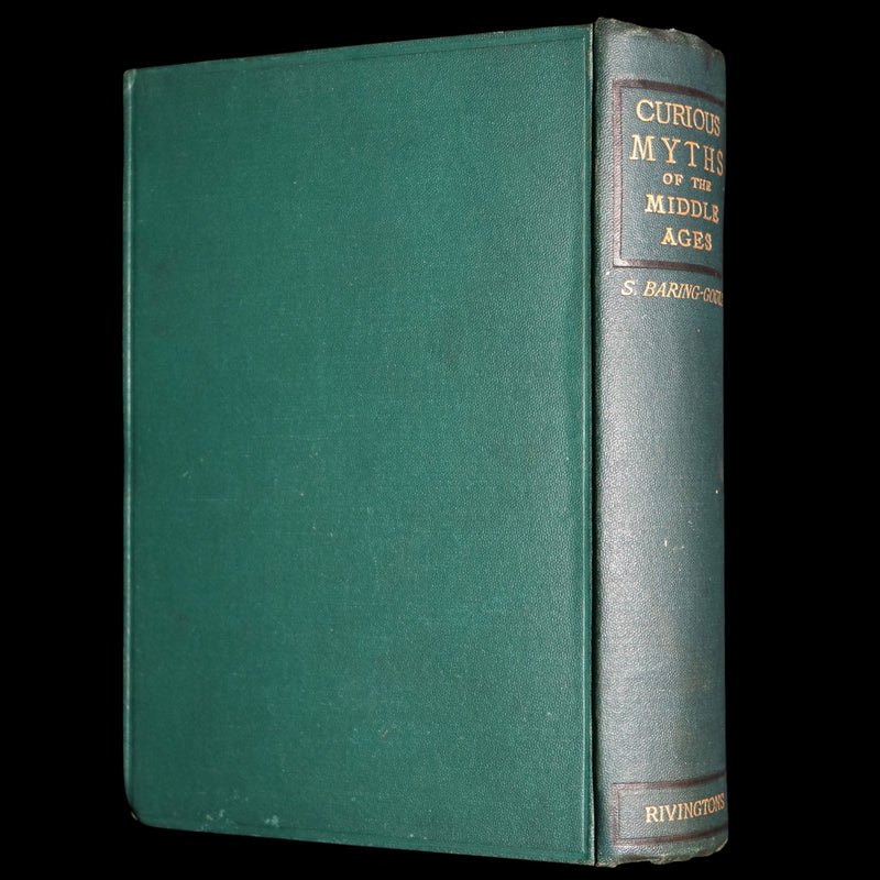 1888 Rare Book - Curious Myths of the Middle Ages by Sabine Baring-Gould