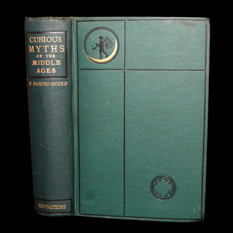 1888 Rare Book - Curious Myths of the Middle Ages by Sabine Baring-Gould