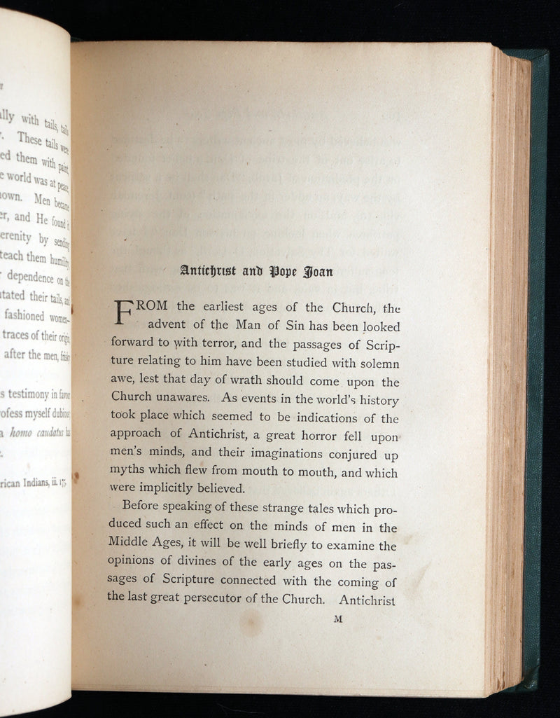 1888 Rare Book - Curious Myths of the Middle Ages by Sabine Baring-Gould