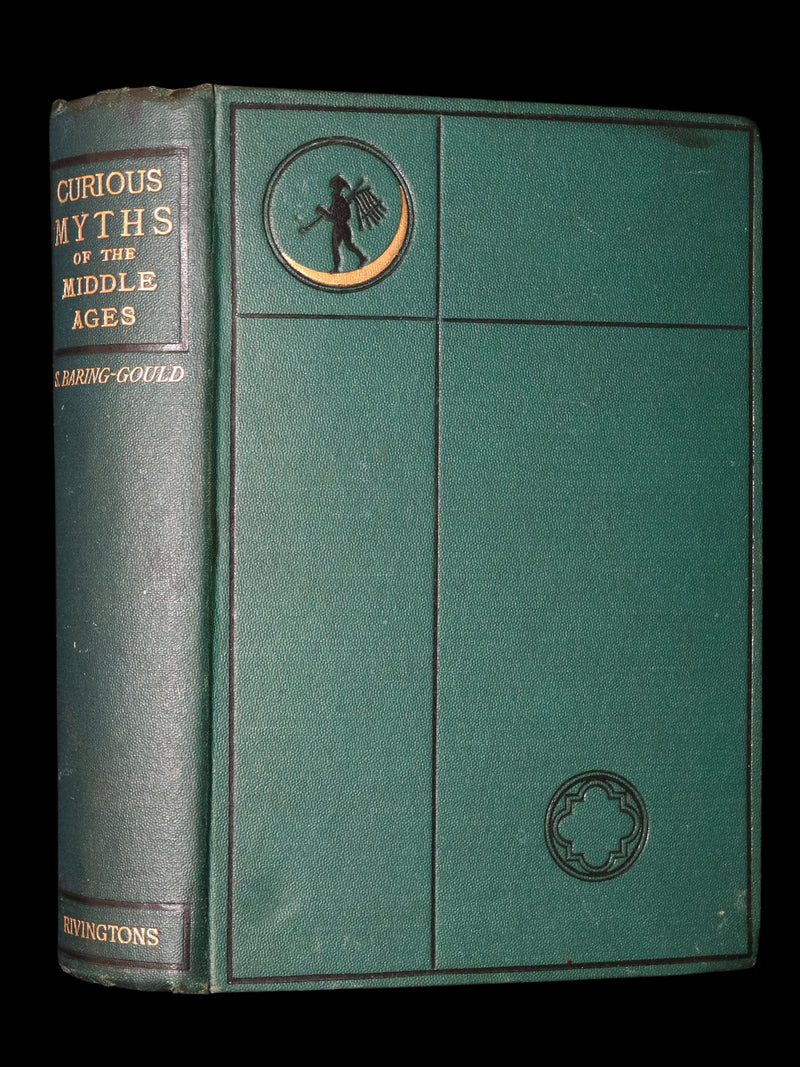 1888 Rare Book - Curious Myths of the Middle Ages by Sabine Baring-Gould
