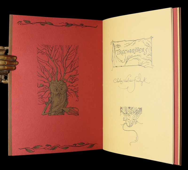 2015 Rare First Edition - Tree Whispers, Illustrated by Charles van Sandwyk