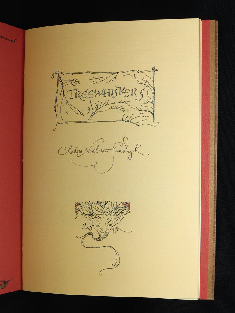 2015 Rare First Edition - Tree Whispers, Illustrated by Charles van Sandwyk