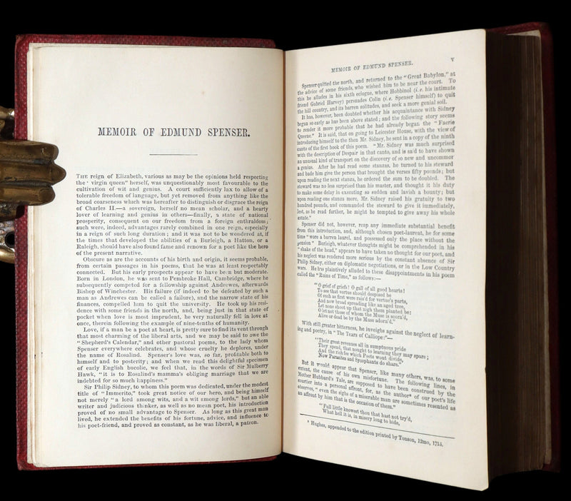 1859 Rare Book - The Faerie Queene Illustrated by Edward Corbould