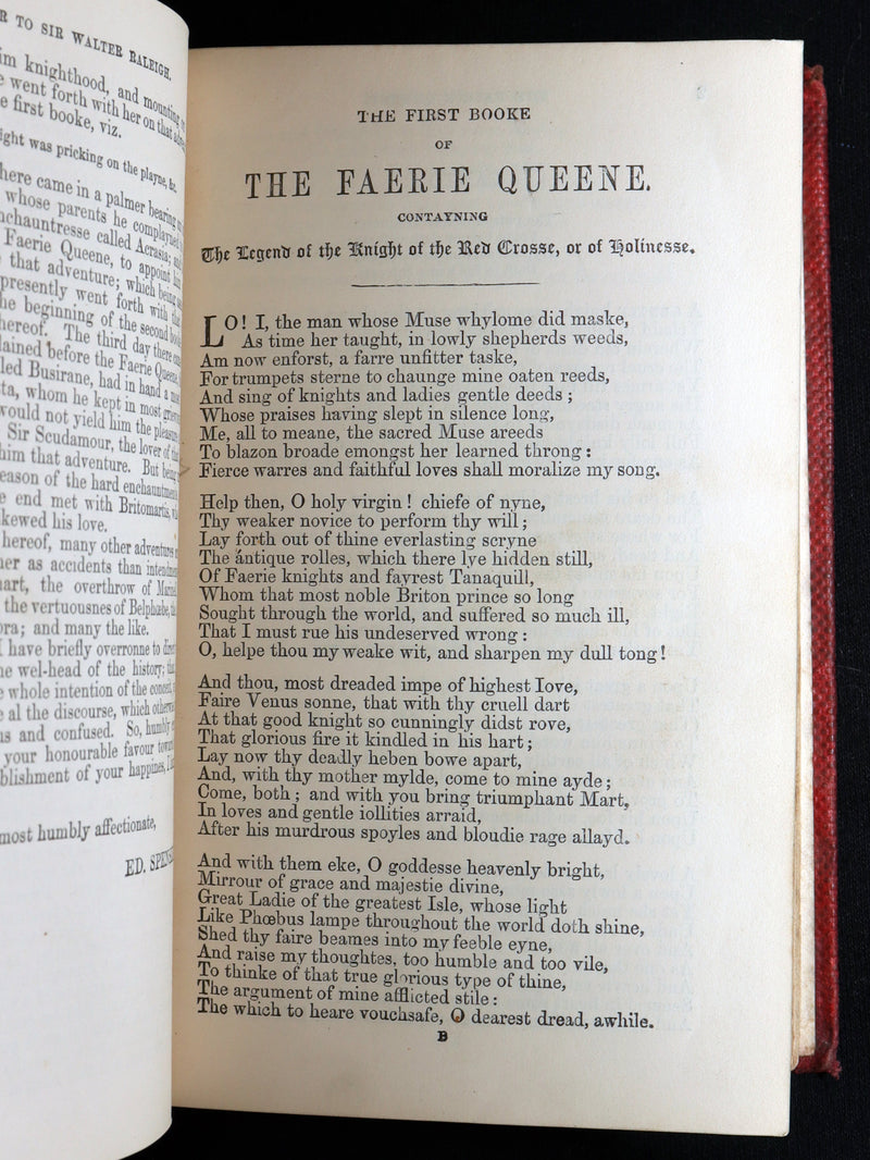 1859 Rare Book - The Faerie Queene Illustrated by Edward Corbould