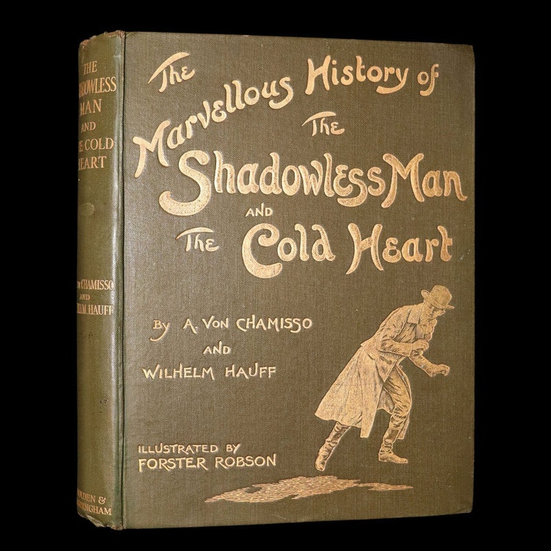 1913 1stED - Marvellous History of The Shadowless Man illustrated by F. Robson