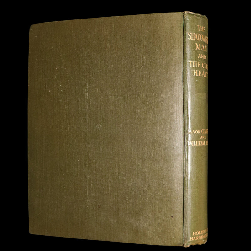 1913 1stED - Marvellous History of The Shadowless Man illustrated by F. Robson