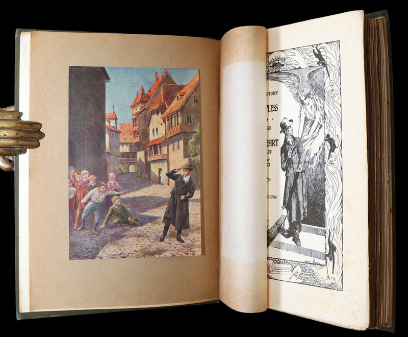 1913 1stED - Marvellous History of The Shadowless Man illustrated by F. Robson