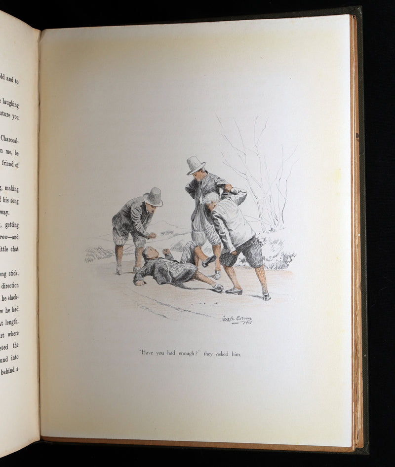1913 1stED - Marvellous History of The Shadowless Man illustrated by F. Robson