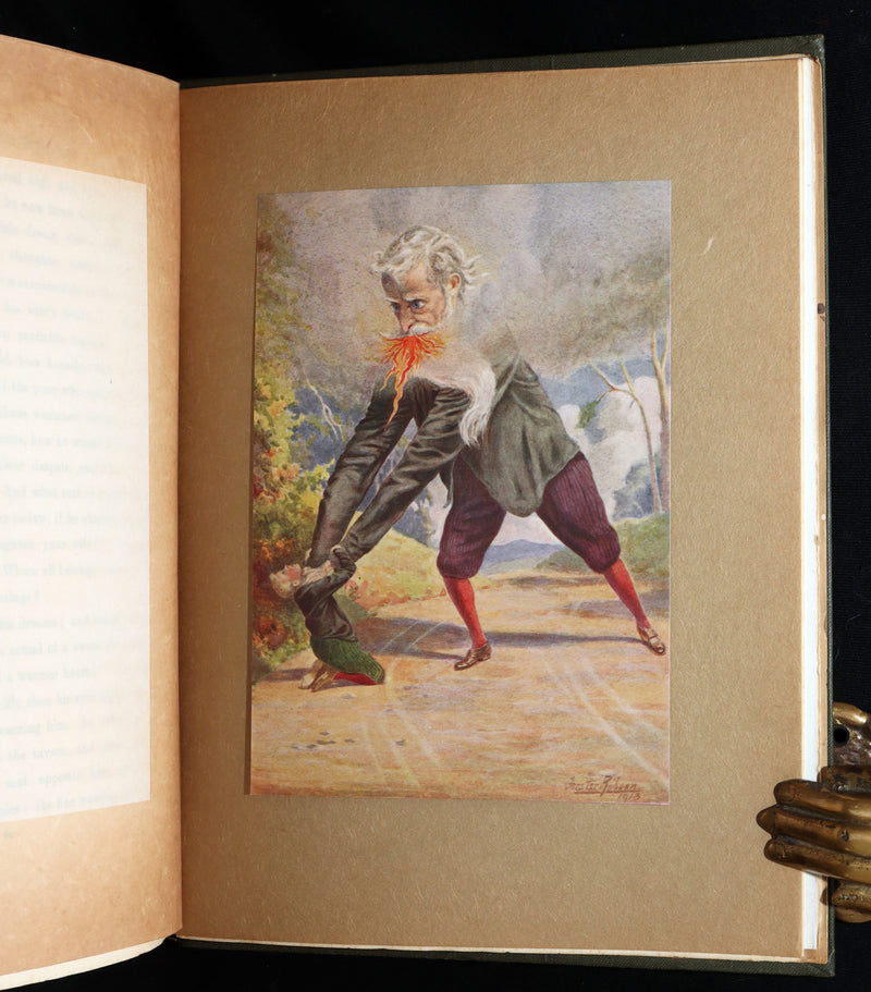 1913 1stED - Marvellous History of The Shadowless Man illustrated by F. Robson