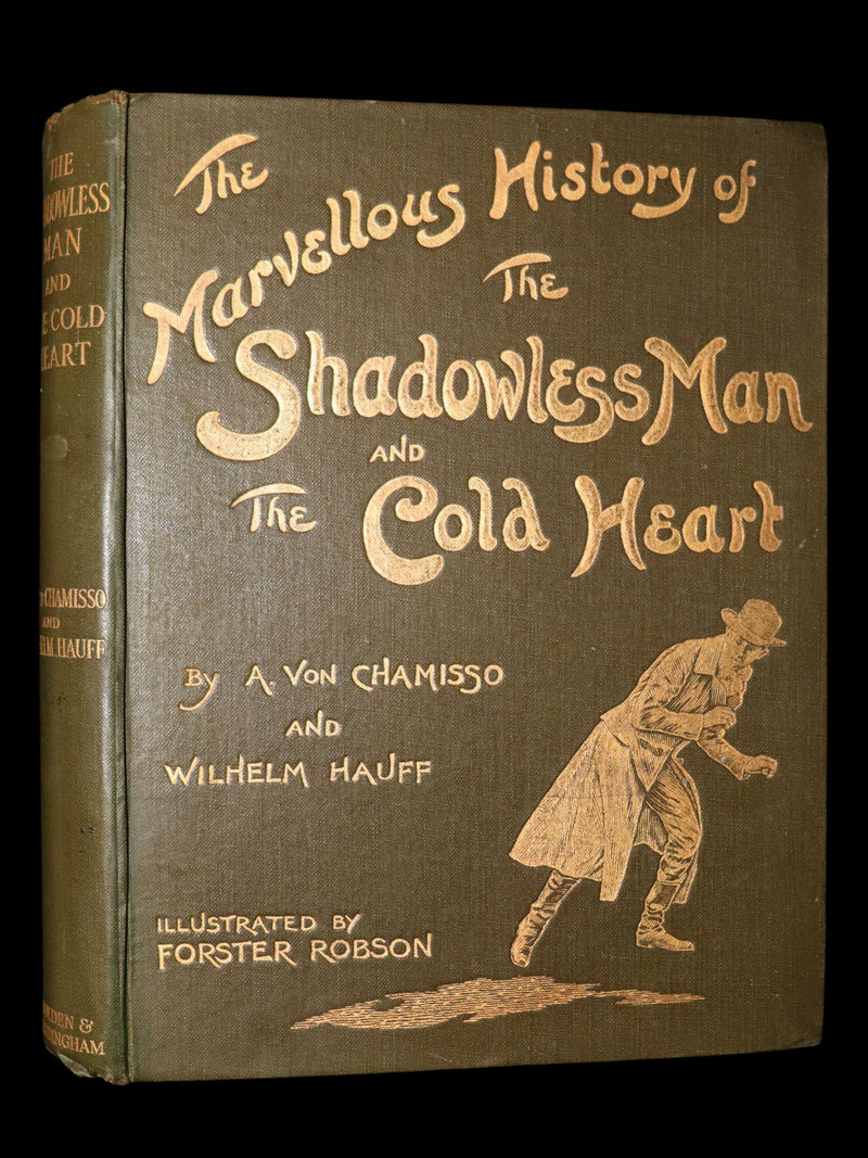 1913 1stED - Marvellous History of The Shadowless Man illustrated by F. Robson